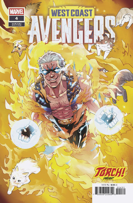 Stock Photo of West Coast Avengers #4 Nao Fuji Torch! Variant Marvel Comics Comics sold by Stronghold Collectibles of Acadiana Lafayette, LA