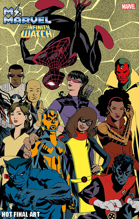 Stock photo of Ms. Marvel Annual #1 Mike McKone Infinity Watch Variant [IW] Marvel Comics Comics sold by Stronghold Collectibles of Acadiana, Lafayette, Louisiana