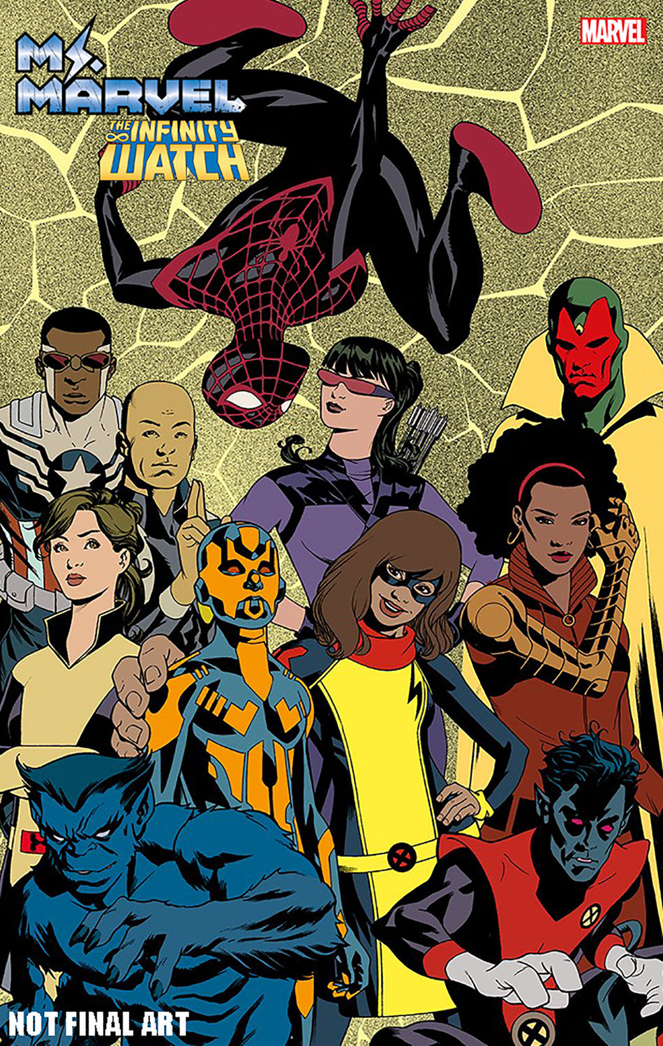 Stock photo of Ms. Marvel Annual #1 Mike McKone Infinity Watch Variant [IW] Marvel Comics Comics sold by Stronghold Collectibles of Acadiana, Lafayette, Louisiana