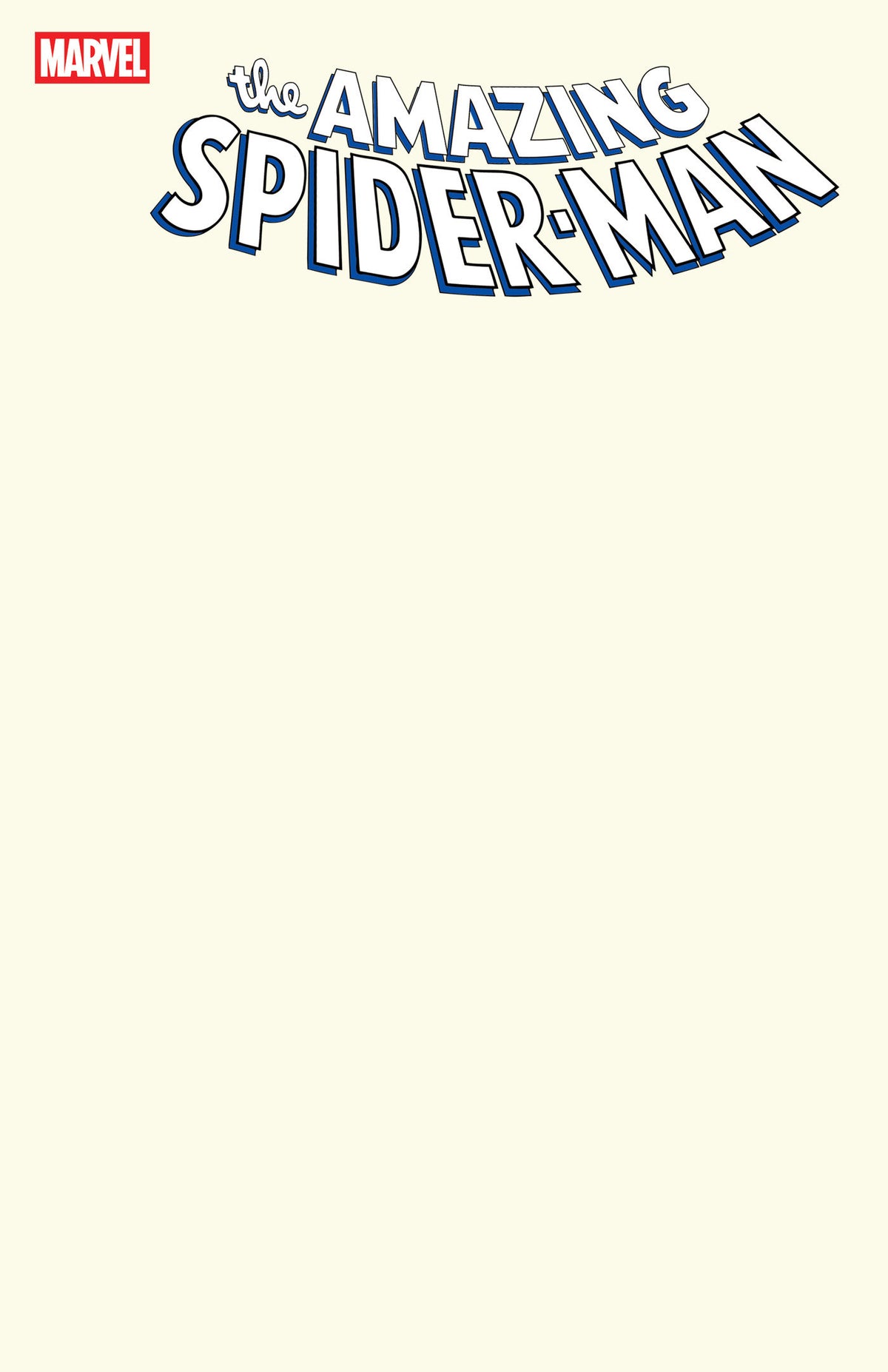 Stock Photo of Amazing Spider-Man #1 Blank CVR Variant Marvel Comics Comics sold by Stronghold Collectibles of Acadiana Lafayette, LA