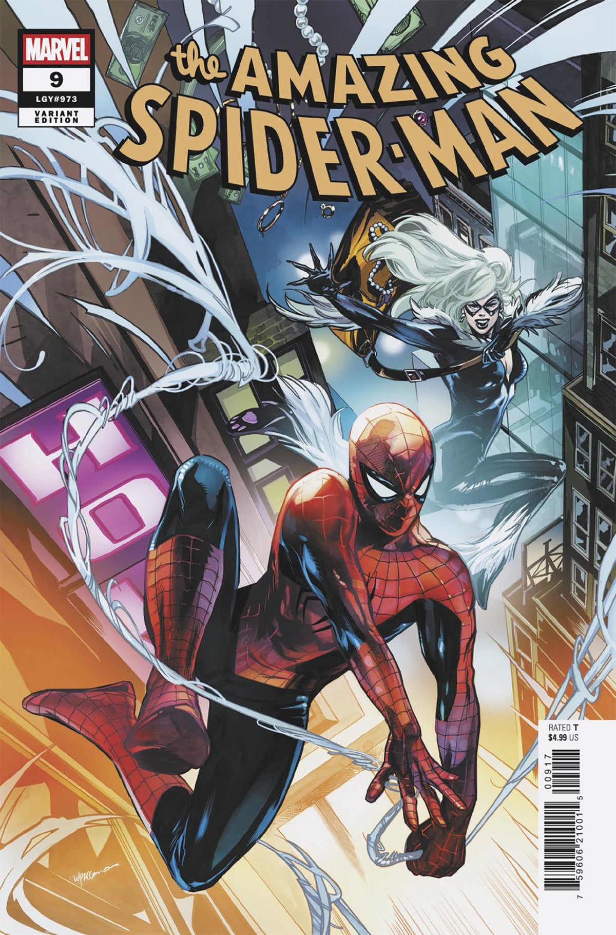Stock Photo of Amazing Spider-Man #9 Ema Lupacchino Variant Marvel Comics Comics sold by Stronghold Collectibles of Acadiana Lafayette, LA