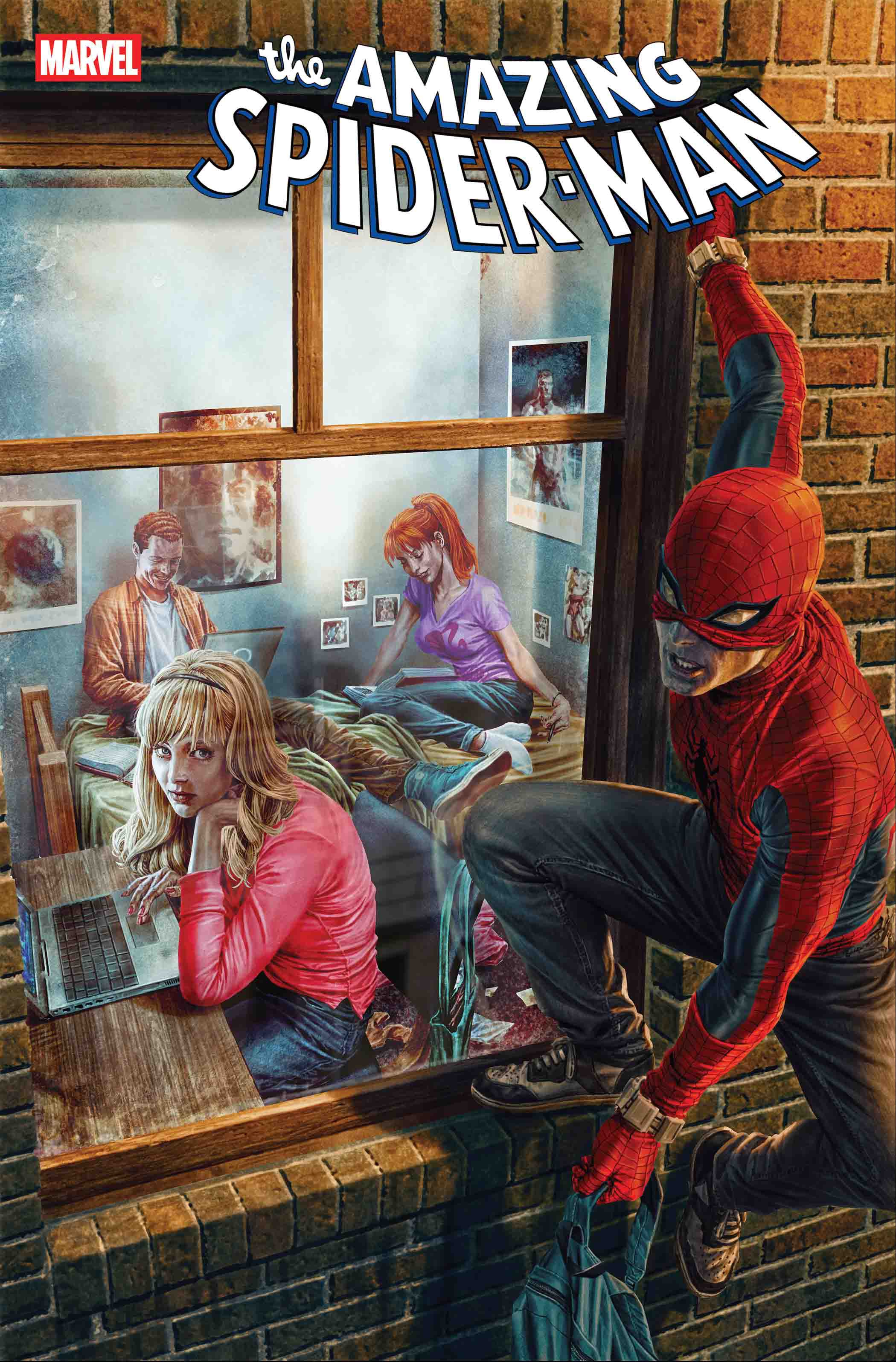 Stock Photo of  Amazing Spider-Man #17 Lee Bermejo Amazing Visions Variant Marvel Comics Comics sold by Stronghold Collectibles of Acadiana Lafayette, LA