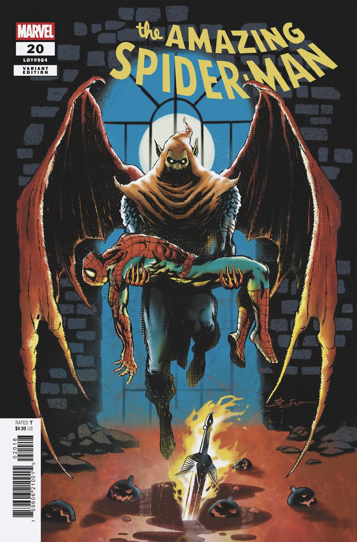 Stock Photo of  Amazing Spider-Man #20 Ben Su 1:25 Variant Marvel Comics Comics sold by Stronghold Collectibles of Acadiana Lafayette, LA