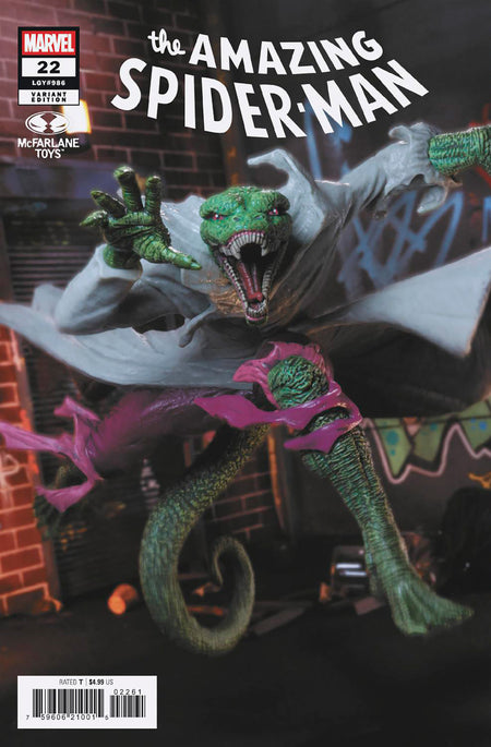 Stock Photo of  Amazing Spider-Man #22 McFarlane Toys Variant Marvel Comics Comics sold by Stronghold Collectibles of Acadiana Lafayette, LA
