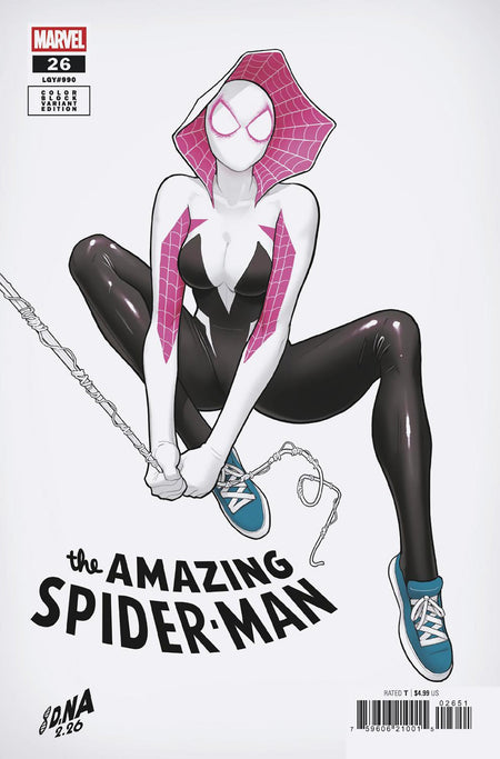 Stock Photo of  Amazing Spider-Man #26 David Nakayama Color Block White Variant [Ds] Marvel Comics Comics sold by Stronghold Collectibles of Acadiana Lafayette, LA