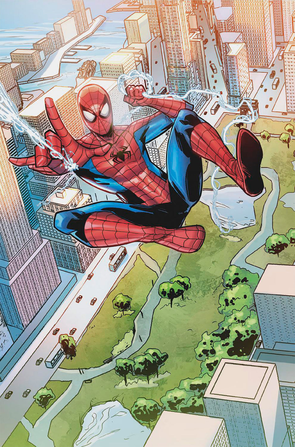 Stock Photo of  Amazing Spider-Man #28 Roberta Ingranata 1:50 Magic: The Gathering Full Art Variant Marvel Comics Comics sold by Stronghold Collectibles of Acadiana Lafayette, LA