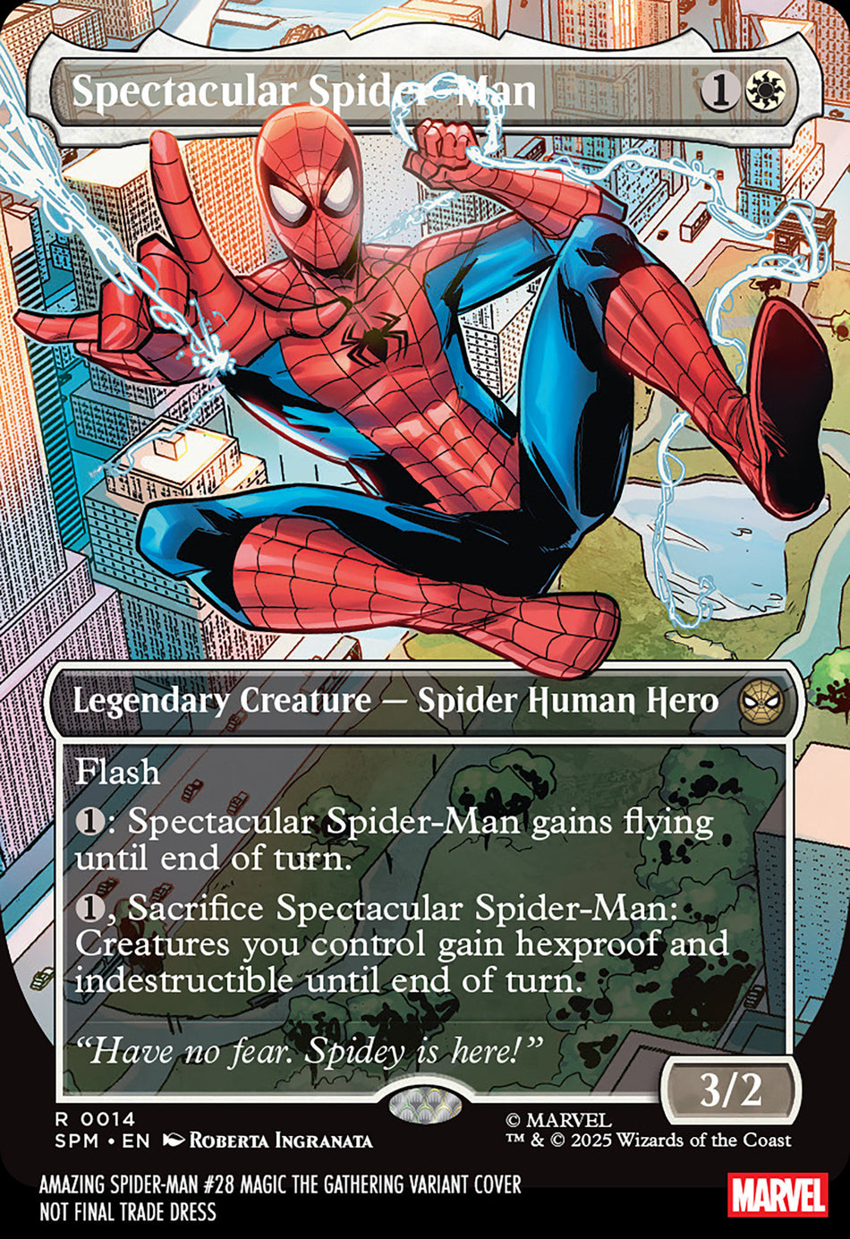 Amazing Spider-Man #28 Roberta Ingranata Magic: The Gathering Variant PRESALE Orders due 3/31