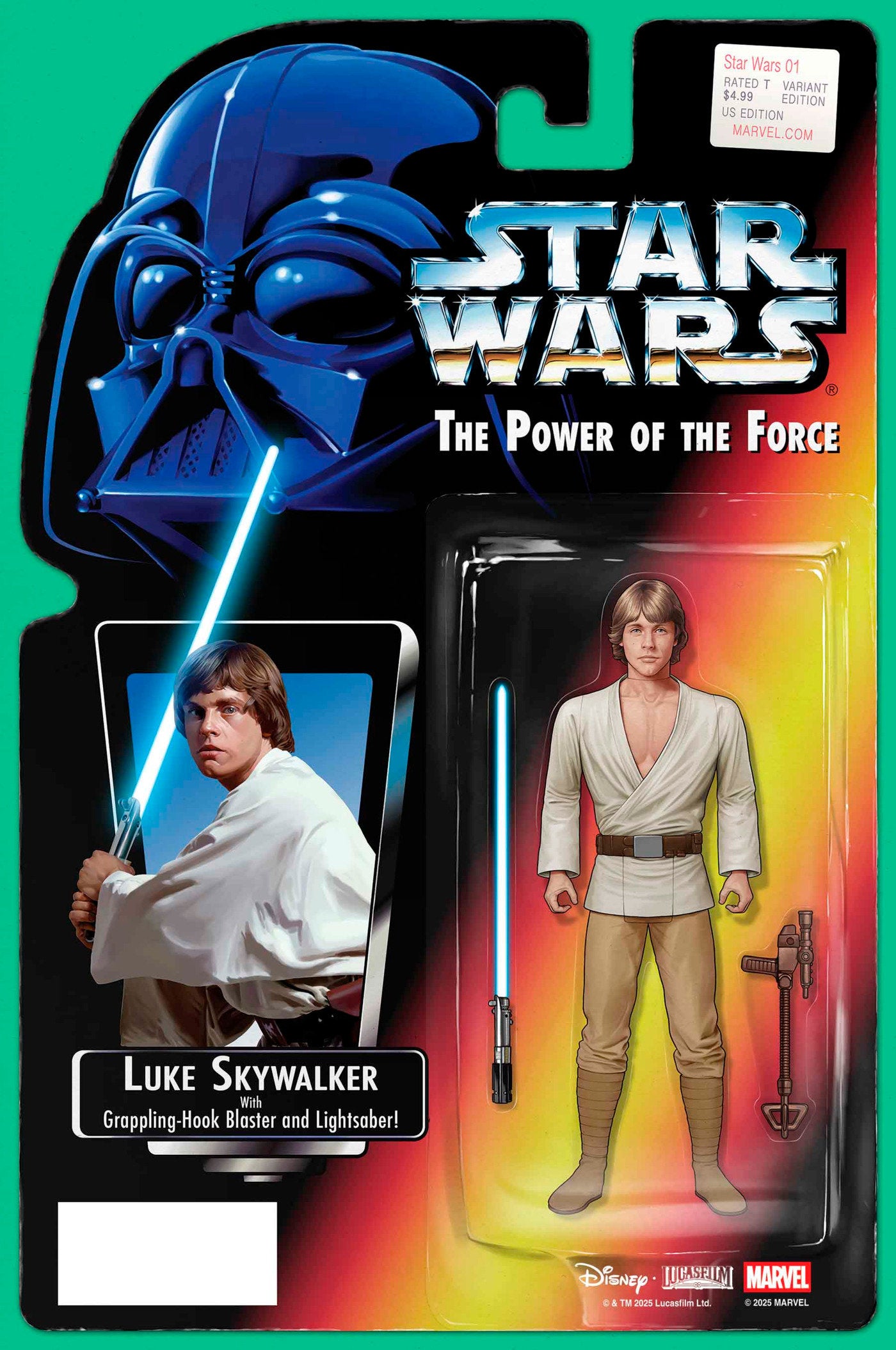 Stock Photo of Star Wars #1 John Tyler Christopher Action Figure Variant Marvel Comics Comics sold by Stronghold Collectibles of Acadiana Lafayette, LA