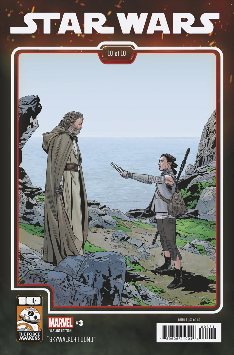 Stock Photo of Star Wars #3 Chris Sprouse the Force Awakens 10th Anniversary Variant Marvel Comics Comics sold by Stronghold Collectibles of Acadiana Lafayette, LA