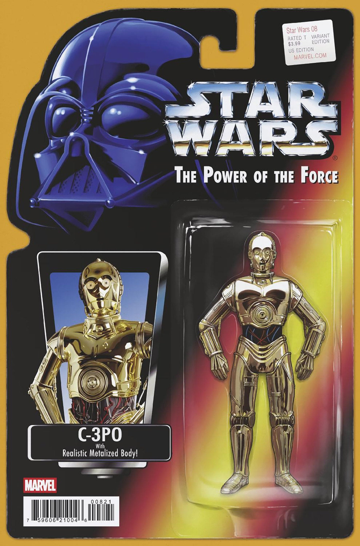 Stock Photo of  Star Wars #8 John Tyler Christopher Action Figure Variant Marvel Comics Comics sold by Stronghold Collectibles of Acadiana Lafayette, LA