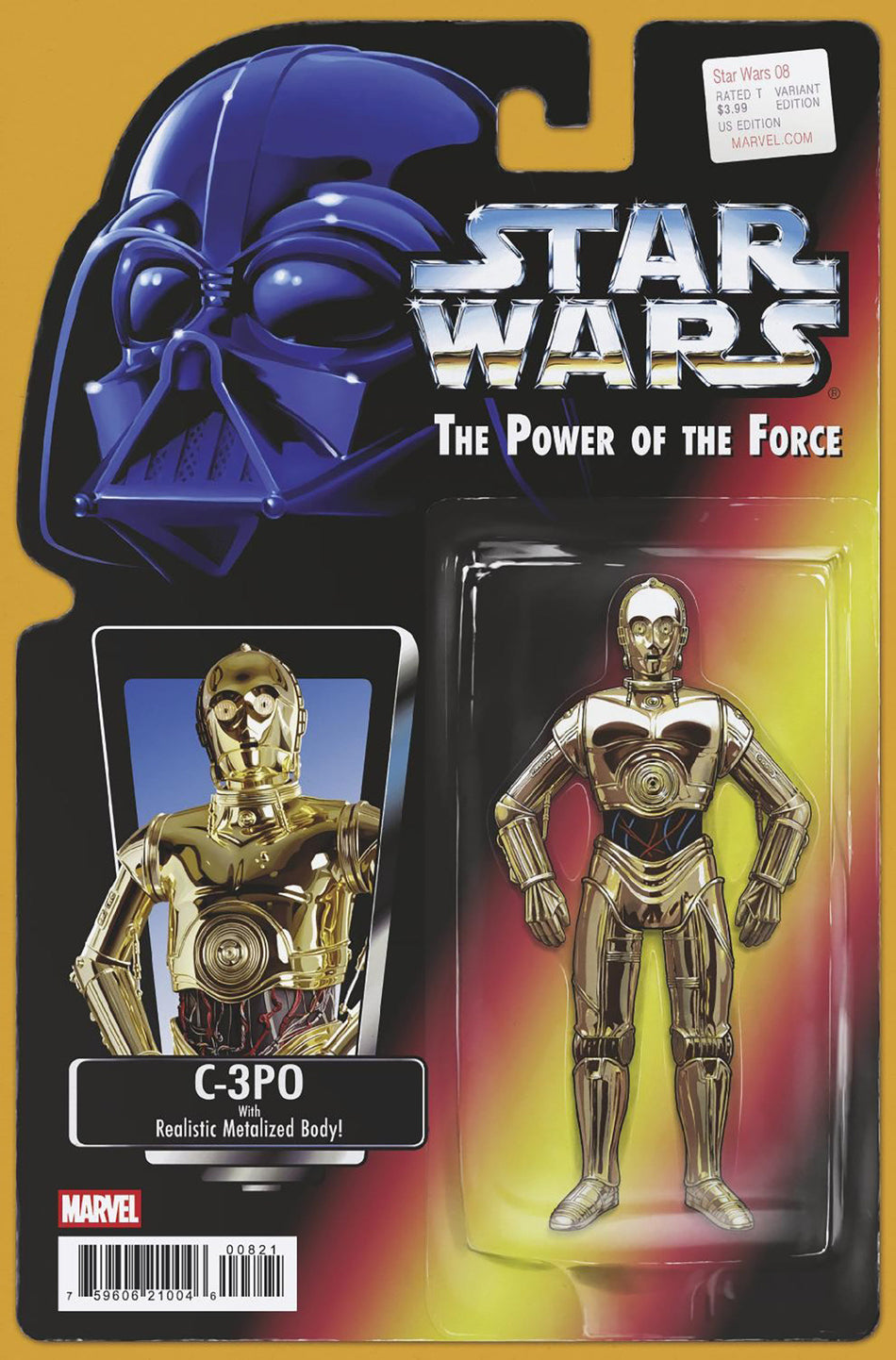 Stock Photo of  Star Wars #8 John Tyler Christopher Action Figure Variant Marvel Comics Comics sold by Stronghold Collectibles of Acadiana Lafayette, LA