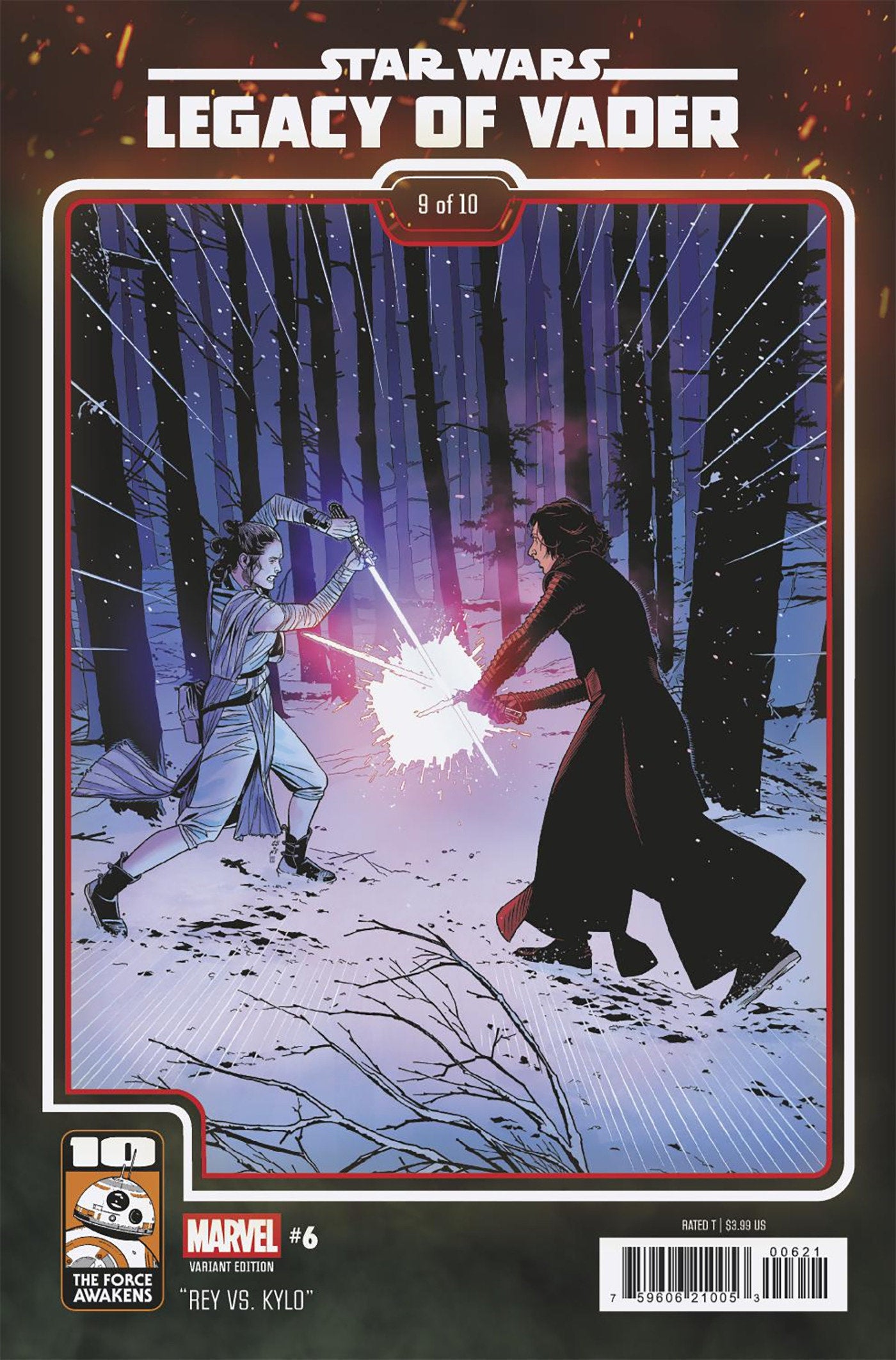 Stock Photo of Star Wars: Legacy of Vader #6 Chris Sprouse Force Awakens 10th Anniversary Variant Marvel Comics Comics sold by Stronghold Collectibles of Acadiana Lafayette, LA
