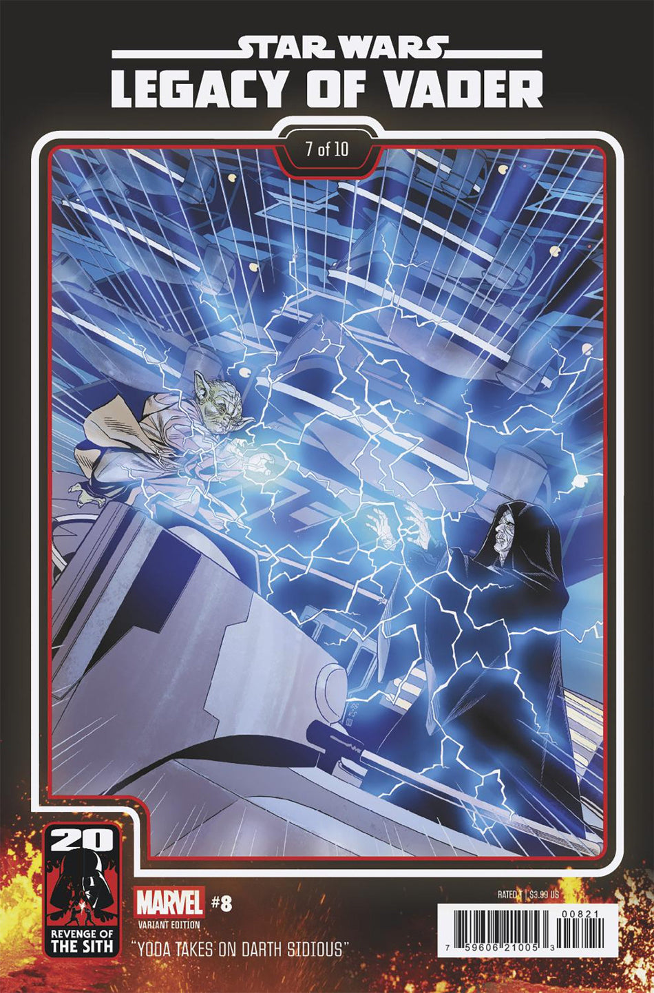 Stock Photo of Star Wars: Legacy Of Vader #8 Chris Sprouse Revenge Of The Sith 20 Th Anniversary Variant Marvel Comics Comics sold by Stronghold Collectibles of Acadiana Lafayette, LA