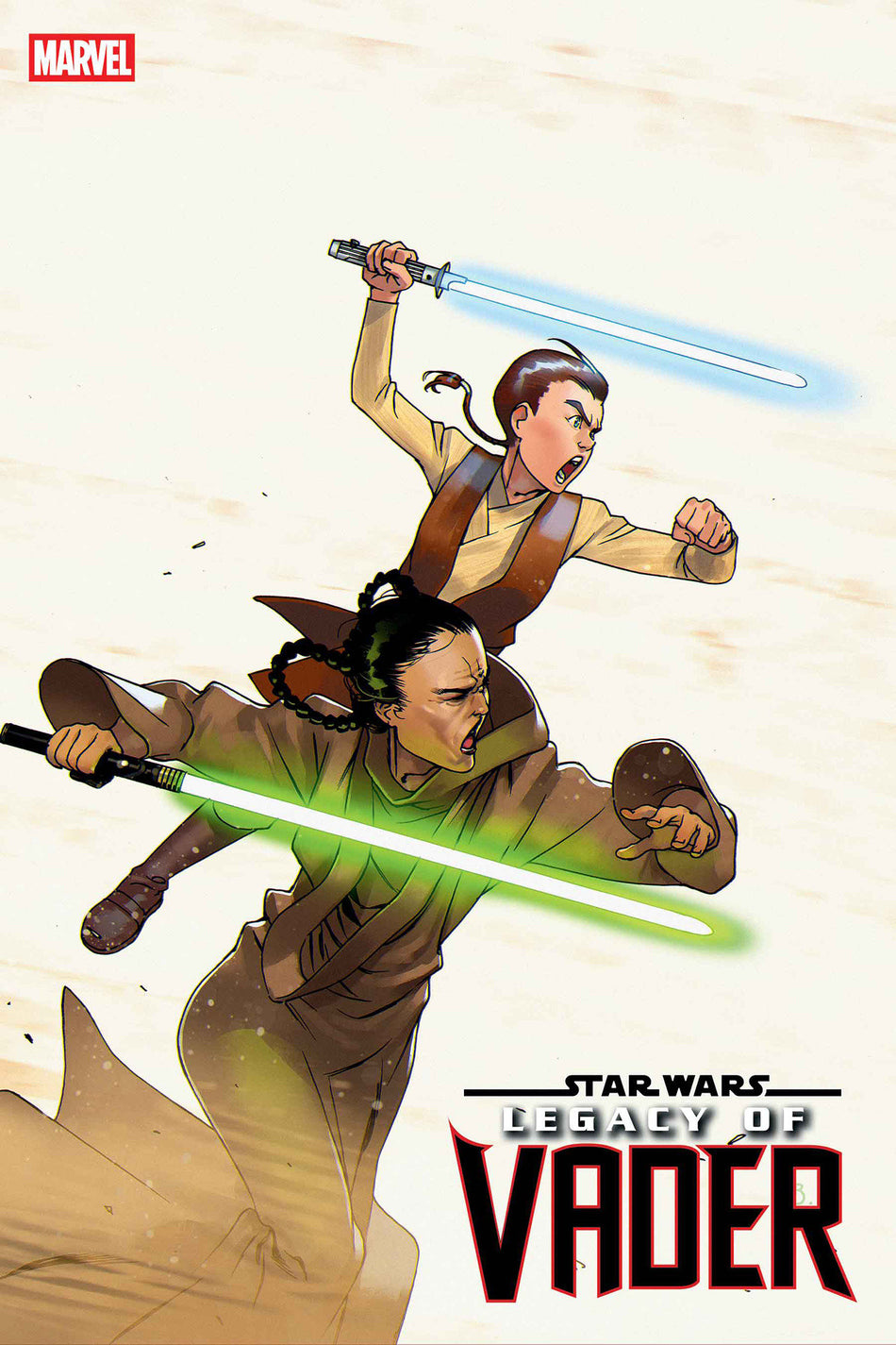 Stock Photo of Star Wars: Legacy of Vader #9 Bengal Depa Billaba & Caleb Dume Jedi Knights Variant Marvel Comics Comics sold by Stronghold Collectibles of Acadiana Lafayette, LA