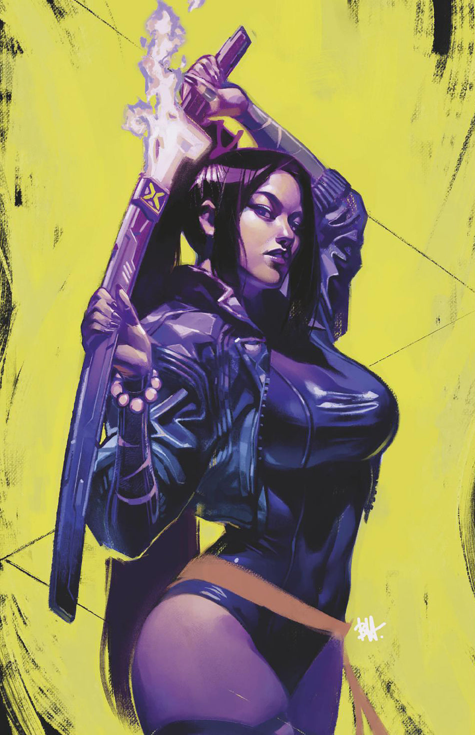 Stock Photo of Psylocke #5 Ben Harvey Psylocke Full Art Variant Marvel Comics Comics sold by Stronghold Collectibles of Acadiana Lafayette, LA