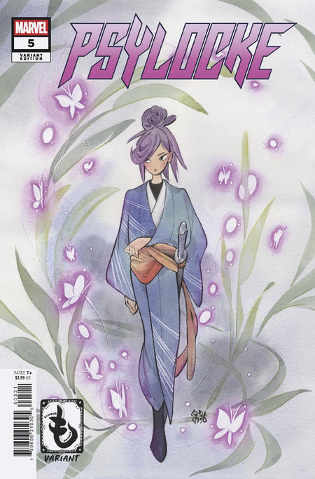 Stock Photo of Psylocke #5 Peach Momoko Kimono Variant Marvel Comics Comics sold by Stronghold Collectibles of Acadiana Lafayette, LA