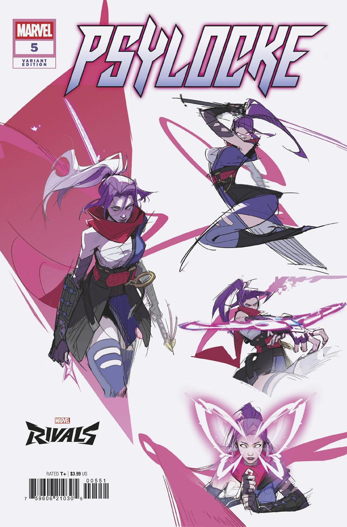 Stock Photo of Psylocke #5 Netease Games Marvel Rivals Variant Marvel Comics Comics sold by Stronghold Collectibles of Acadiana Lafayette, LA
