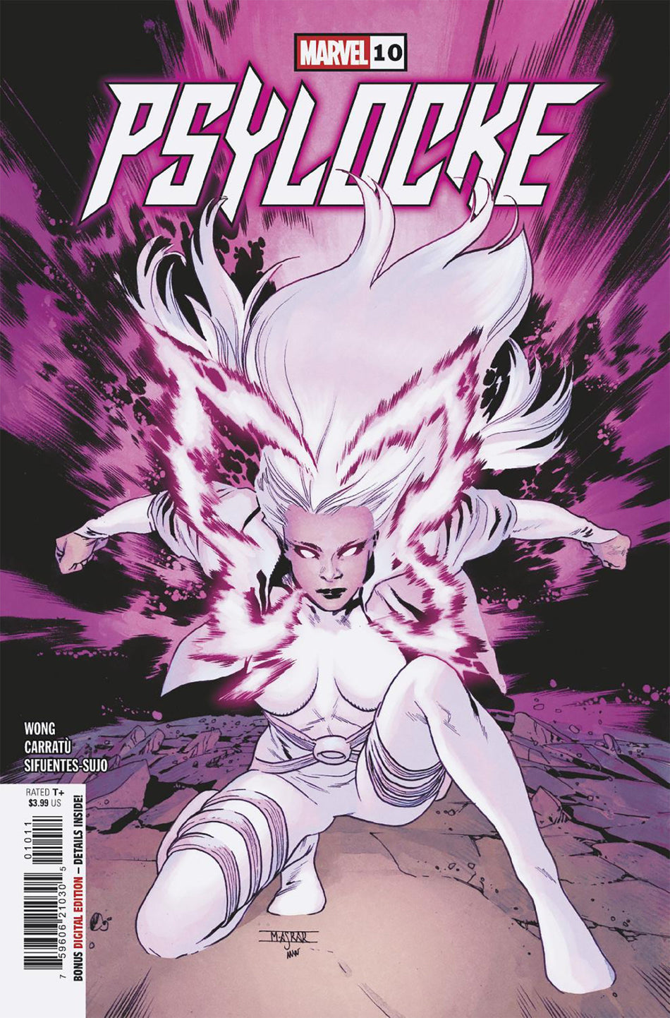 Stock Photo of Psylocke #10 Marvel Comics Comics sold by Stronghold Collectibles of Acadiana Lafayette, LA