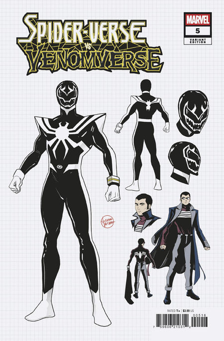 Stock Photo of Spider Verse vs. Venomverse #5 Luciano Vecchio 1:10 Design Variant Marvel Comics Comics sold by Stronghold Collectibles of Acadiana Lafayette, LA