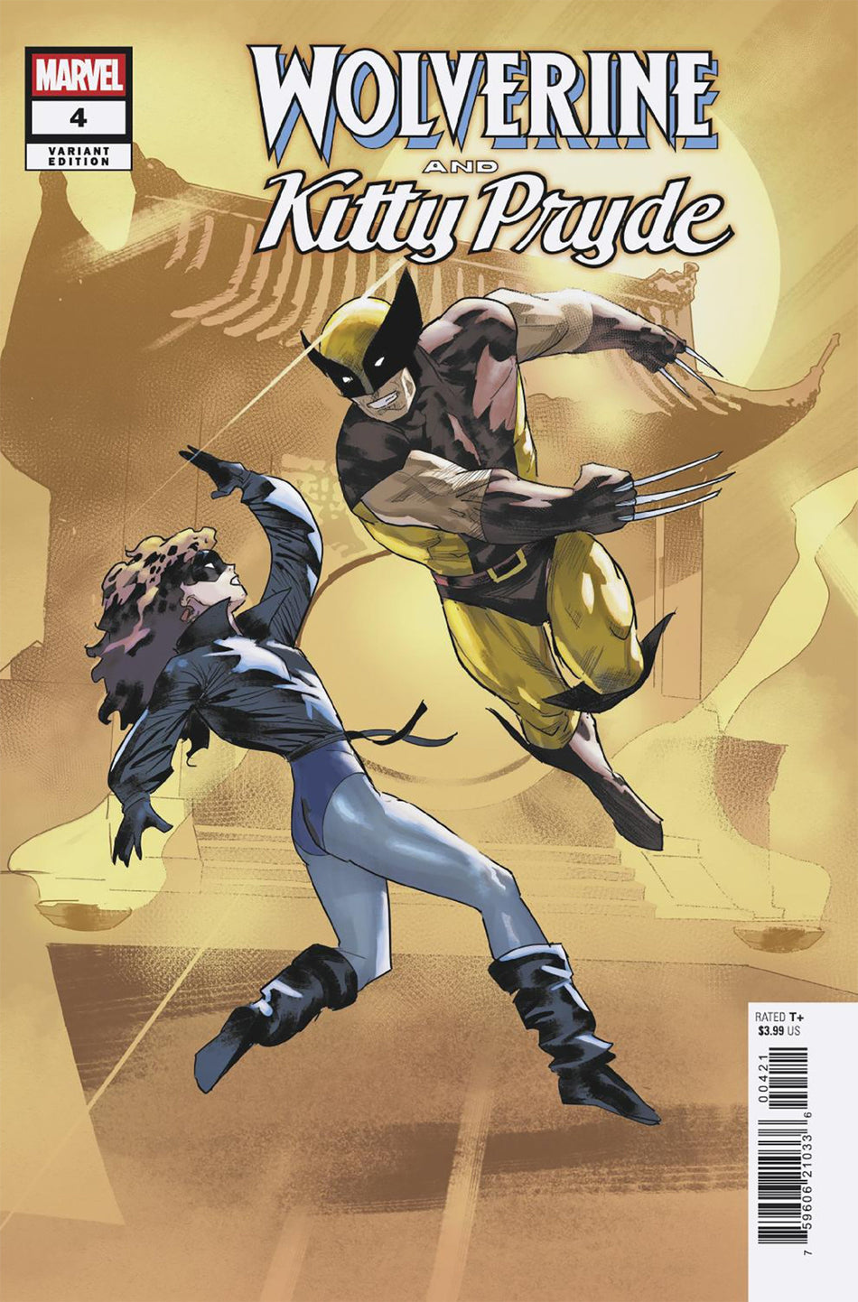 Stock Photo of Wolverine And Kitty Pryde #4 Jan Bazaldua Variant Marvel Comics Comics sold by Stronghold Collectibles of Acadiana Lafayette, LA