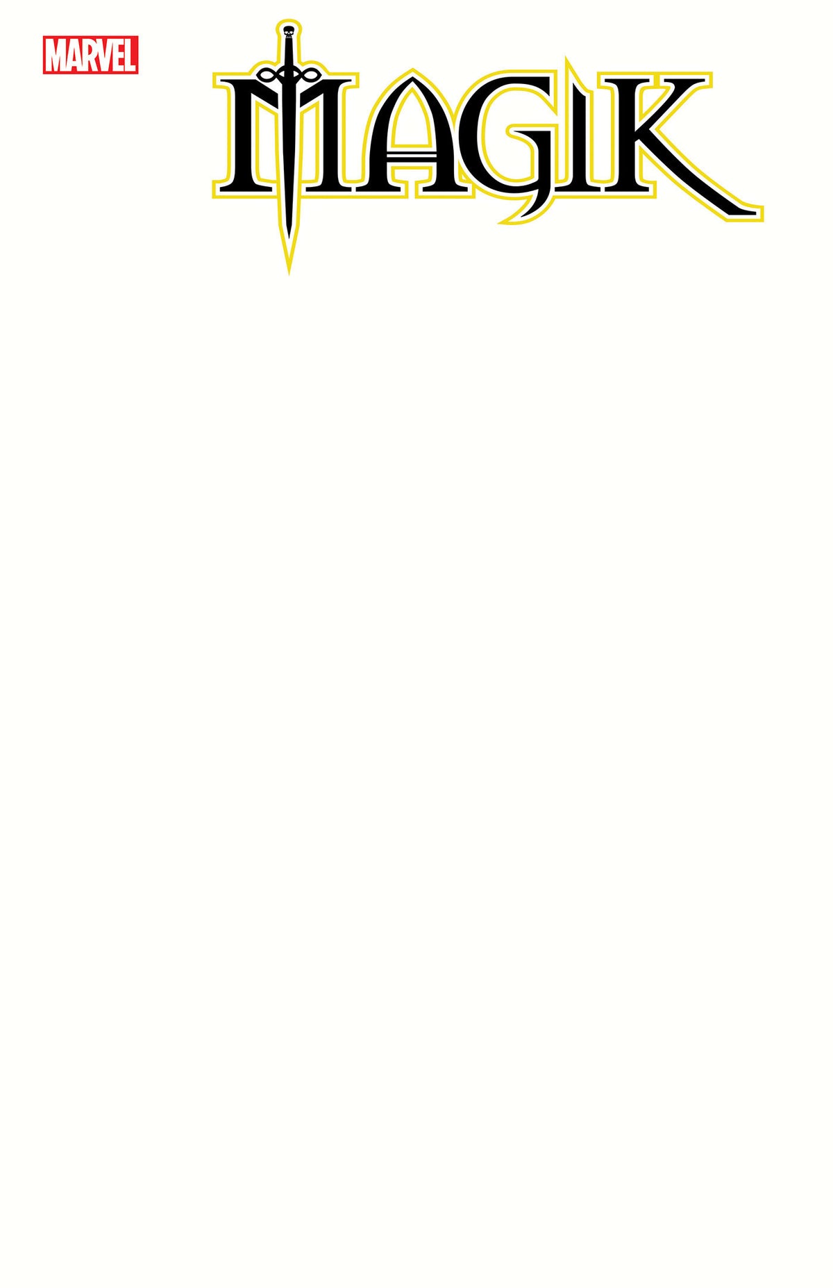 Stock Photo of Magik #1 2nd Print Blank CVR Variant Marvel Comics Comics sold by Stronghold Collectibles of Acadiana Lafayette, LA