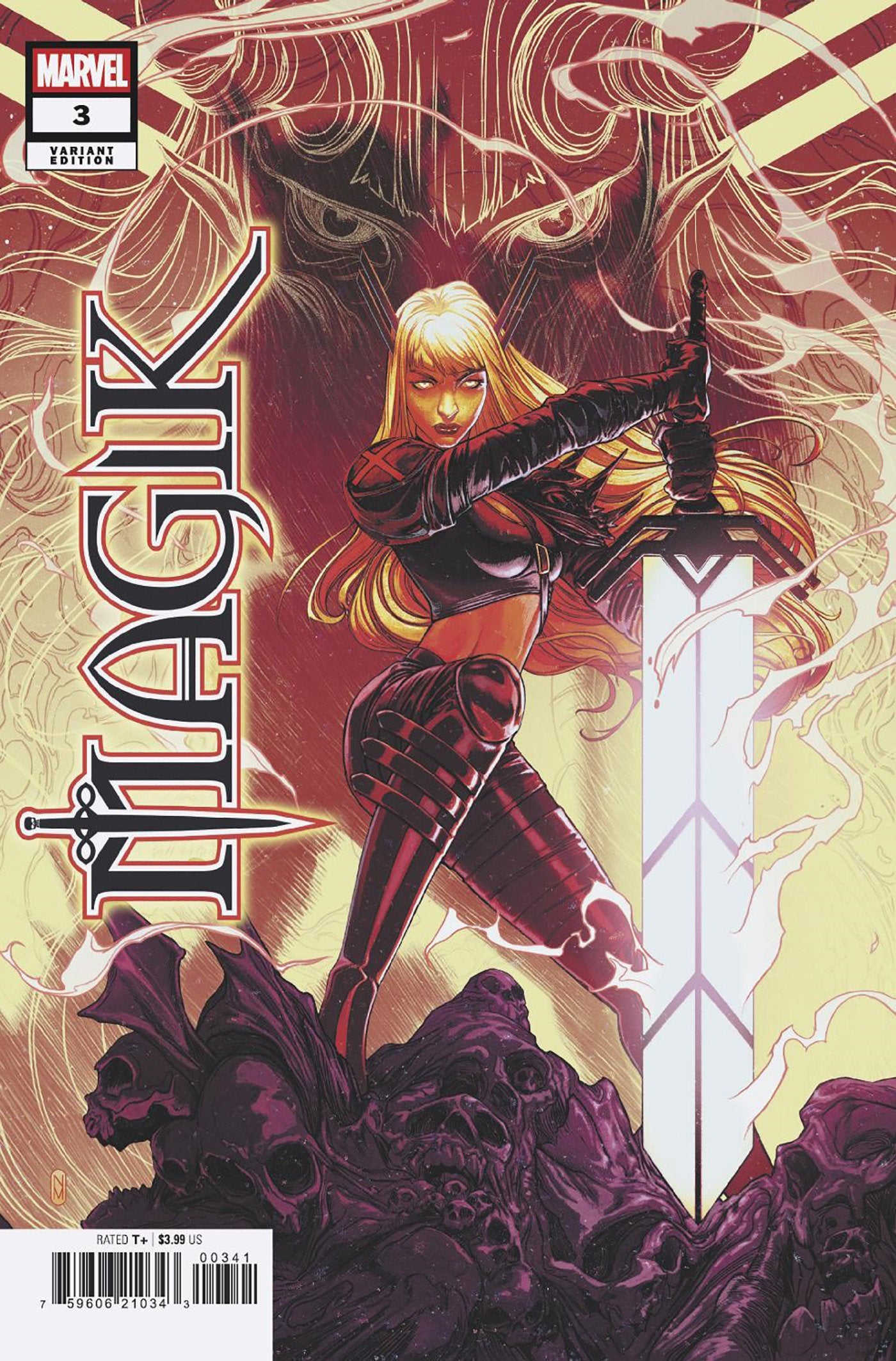 Stock Photo of Magik #3 Nimit Malavia Variant Marvel Comics Comics sold by Stronghold Collectibles of Acadiana Lafayette, LA