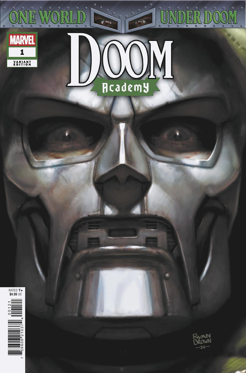 Stock Photo of Doom Academy #1 (Of 5) Ryan Brown Variant Marvel Comics Comics sold by Stronghold Collectibles of Acadiana Lafayette, LA