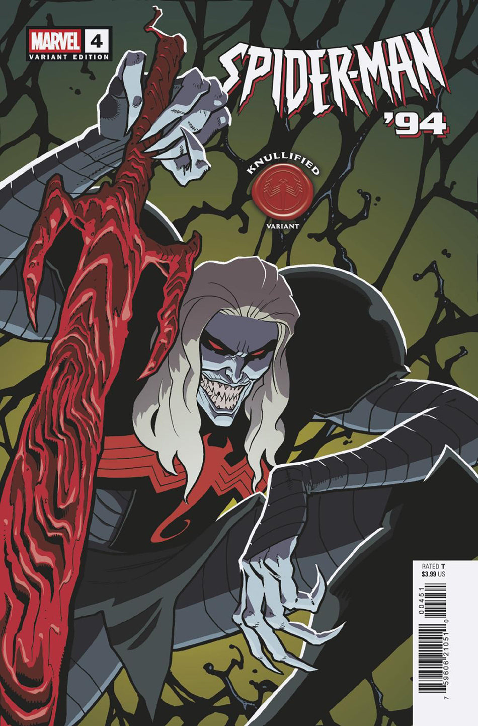 Stock Photo of  Spider-Man '94 #4 Justin Mason Knullified Variant Marvel Comics Comics sold by Stronghold Collectibles of Acadiana Lafayette, LA