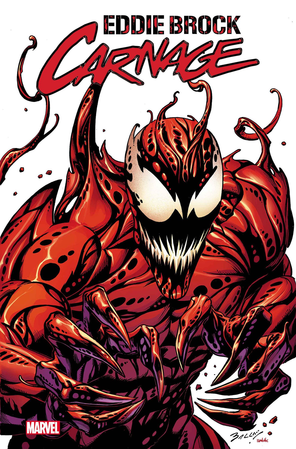 Stock Photo of Eddie Brock: Carnage #1 Mark Bagley 2nd Print Variant Marvel Comics Comics sold by Stronghold Collectibles of Acadiana Lafayette, LA