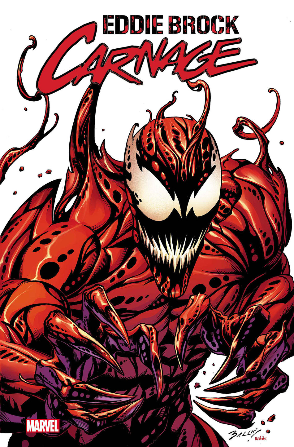 Stock Photo of Eddie Brock: Carnage #1 Mark Bagley 2nd Print Variant Marvel Comics Comics sold by Stronghold Collectibles of Acadiana Lafayette, LA