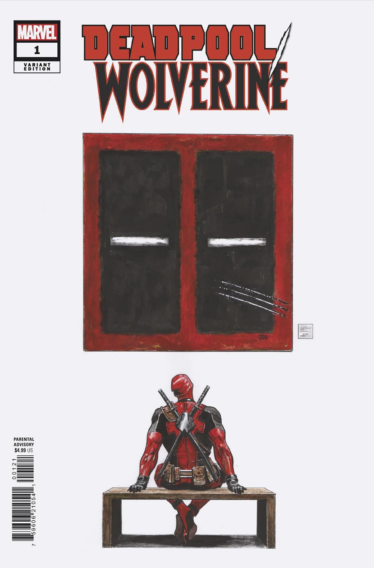 Stock Photo of Deadpool Wolverine #1 Joshua Cassara Gallery Variant Marvel Comics Comics sold by Stronghold Collectibles of Acadiana Lafayette, LA