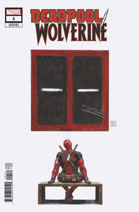 Stock Photo of Deadpool Wolverine #1 Joshua Cassara Gallery Variant Marvel Comics Comics sold by Stronghold Collectibles of Acadiana Lafayette, LA