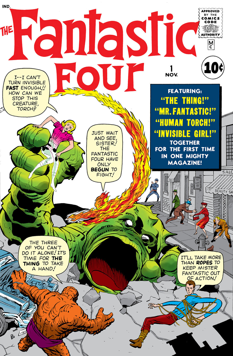 Stock Photo of Fantastic Four #1 Facsimile Edition [New Printing] Marvel Comics Comics sold by Stronghold Collectibles of Acadiana Lafayette, LA