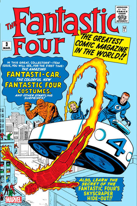 Stock Photo of Fantastic Four #3 Facsimile Edition Marvel Comics Comics sold by Stronghold Collectibles of Acadiana Lafayette, LA