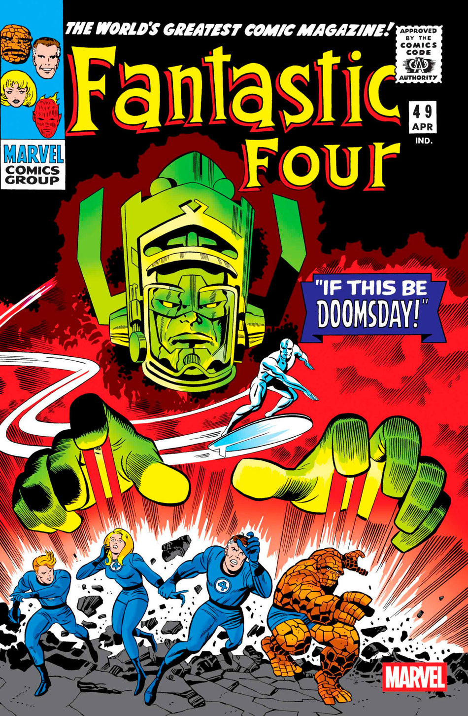Stock Photo of Fantastic Four #49 Facsimile Edition Marvel Comics Comics sold by Stronghold Collectibles of Acadiana Lafayette, LA