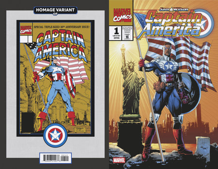 Stock Photo of Sam Wilson Captain America #1 (Of 5) Portacio Homage Variant Marvel Comics Comics sold by Stronghold Collectibles of Acadiana Lafayette, LA