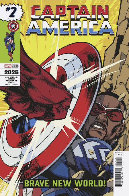 Stock Photo of Sam Wilson, Captain America #2 Khary Randolph Marvel Studios Variant Marvel Comics Comics sold by Stronghold Collectibles of Acadiana Lafayette, LA