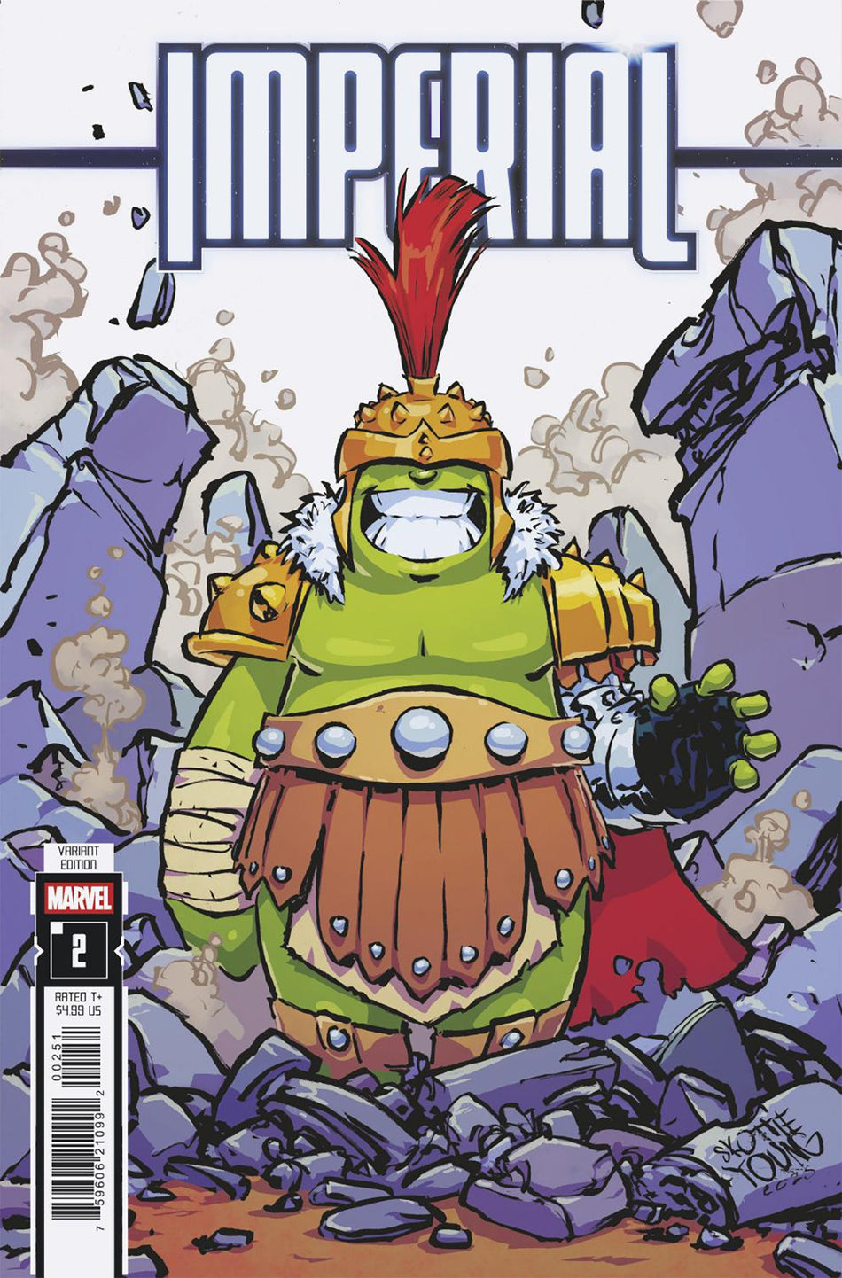 Stock Photo of Imperial #2 Skottie Young Variant Marvel Comics Comics sold by Stronghold Collectibles of Acadiana Lafayette, LA