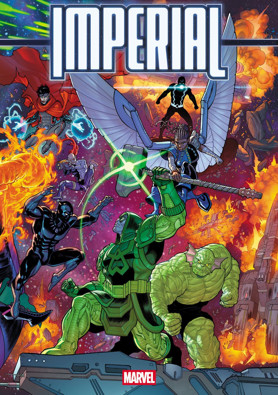 Stock Photo of Imperial #4 Javier Garron 4 Part Connecting Variant Marvel Comics Comics sold by Stronghold Collectibles of Acadiana Lafayette, LA