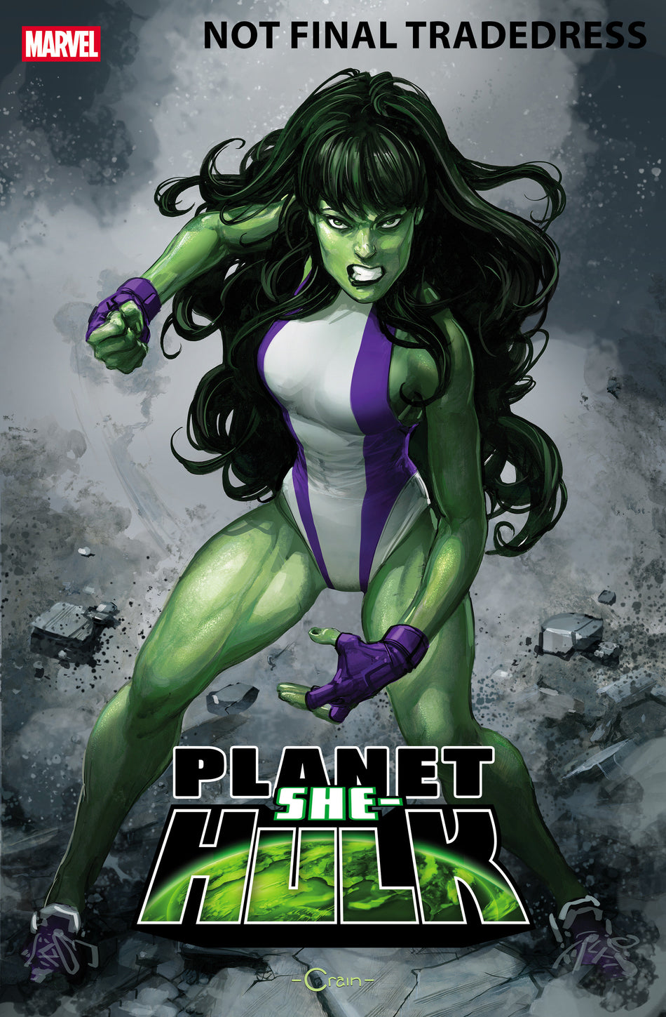 Stock Photo of  Planet She Hulk #3 Clayton Crain Variant Marvel Comics Comics sold by Stronghold Collectibles of Acadiana Lafayette, LA