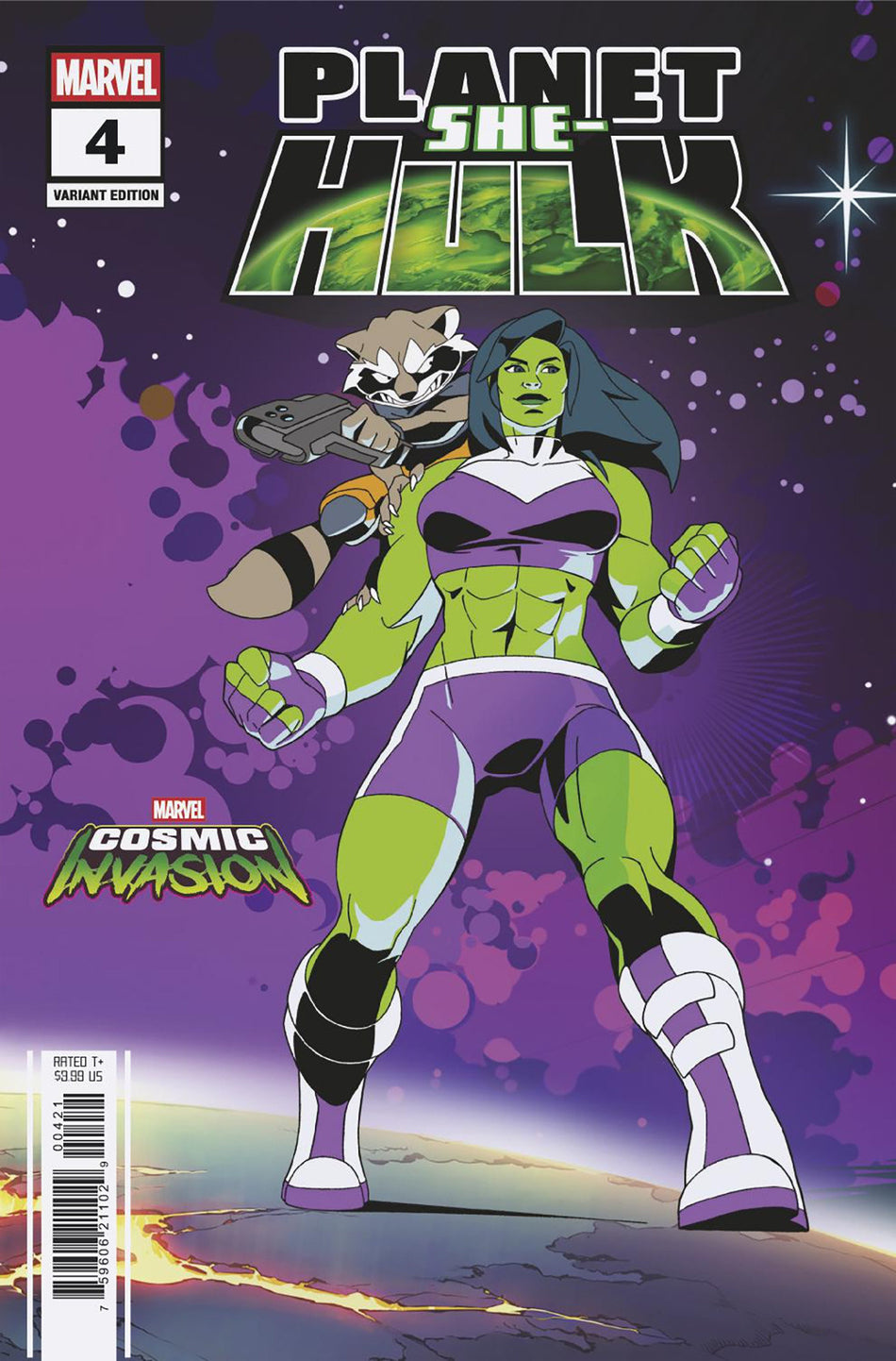 Stock Photo of  Planet She Hulk #4 Marvel Cosmic Invasion Variant Marvel Comics Comics sold by Stronghold Collectibles of Acadiana Lafayette, LA