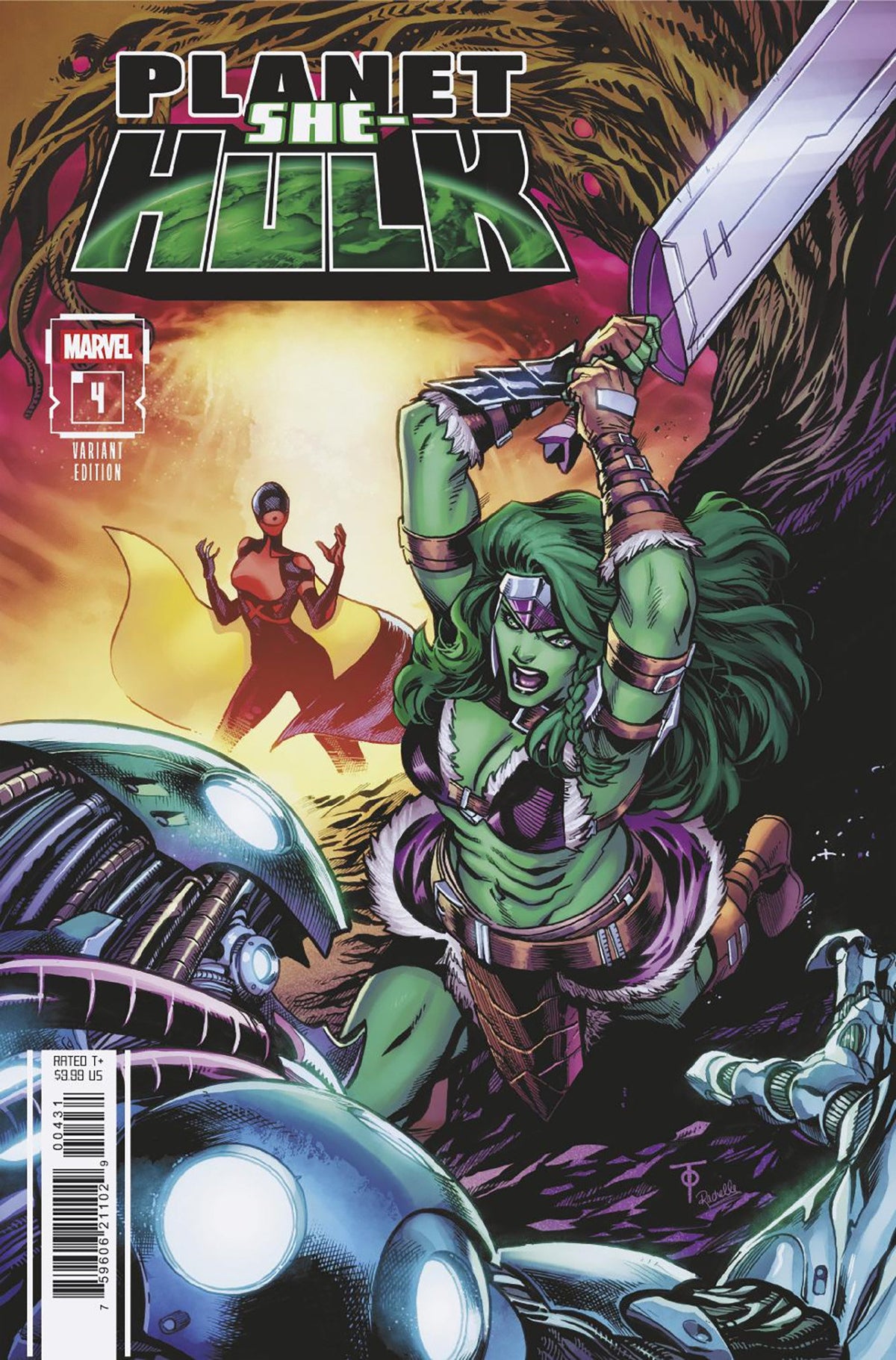 Stock Photo of  Planet She Hulk #4 Marcus To Variant Marvel Comics Comics sold by Stronghold Collectibles of Acadiana Lafayette, LA