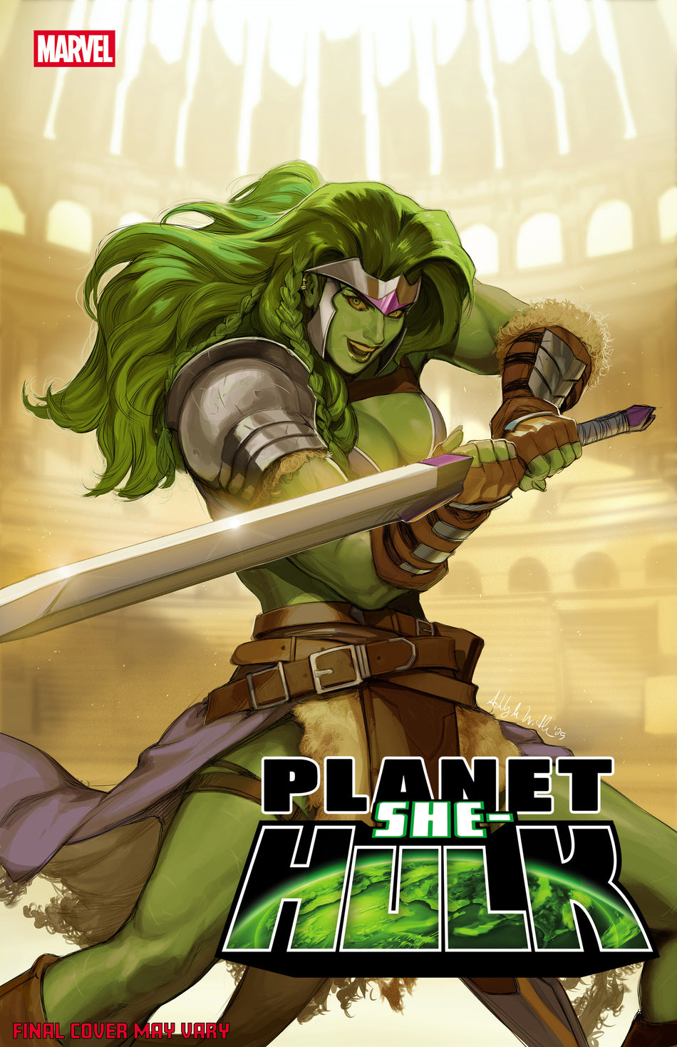 Stock Photo of  Planet She Hulk #5 Ashley Witter She Hulk Variant Marvel Comics Comics sold by Stronghold Collectibles of Acadiana Lafayette, LA