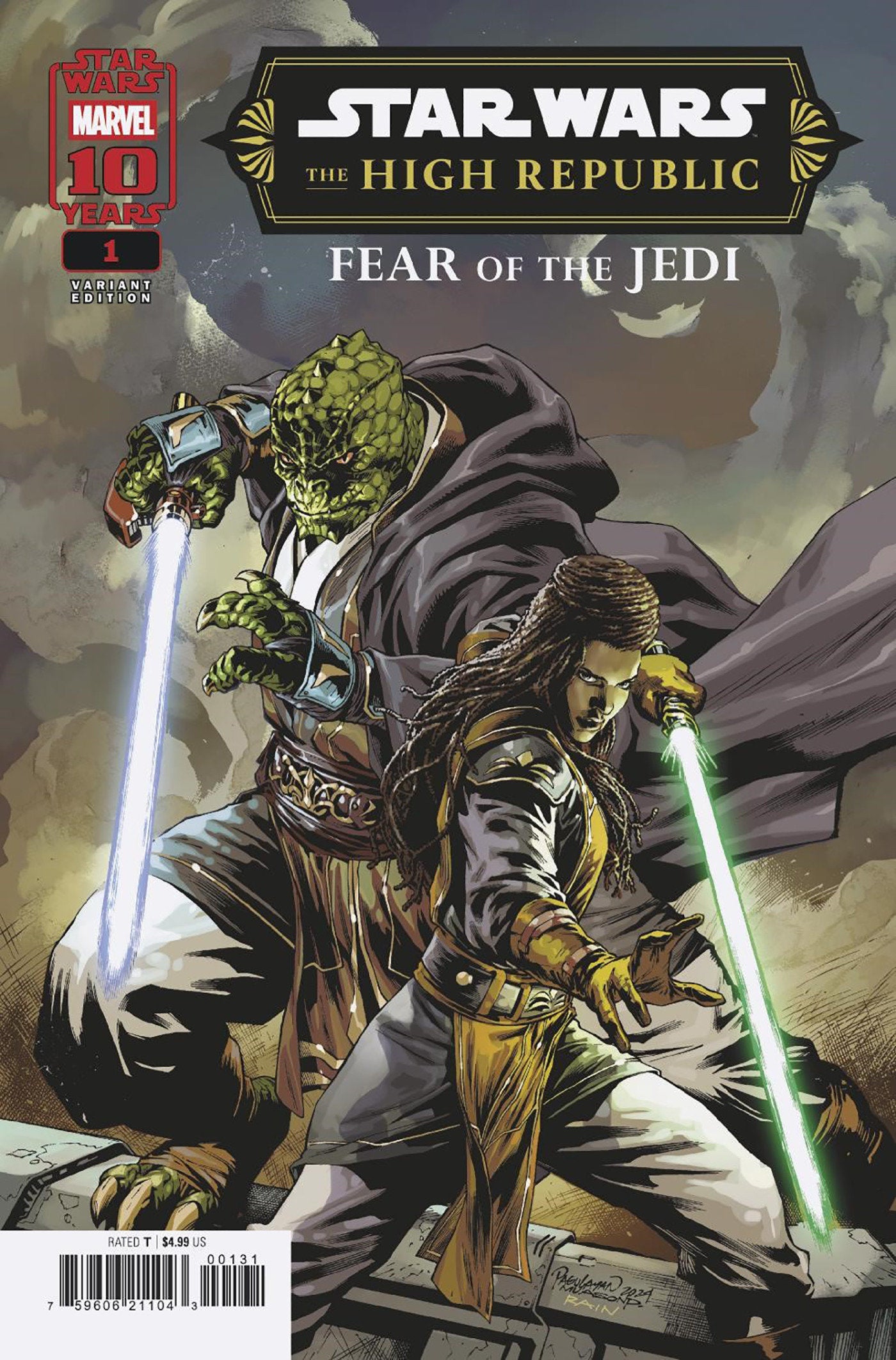 Stock Photo of Star Wars High Republic Fear of Jedi #1 (Of 5) Carlo Pagulayan Marvel Comics Comics sold by Stronghold Collectibles of Acadiana Lafayette, LA