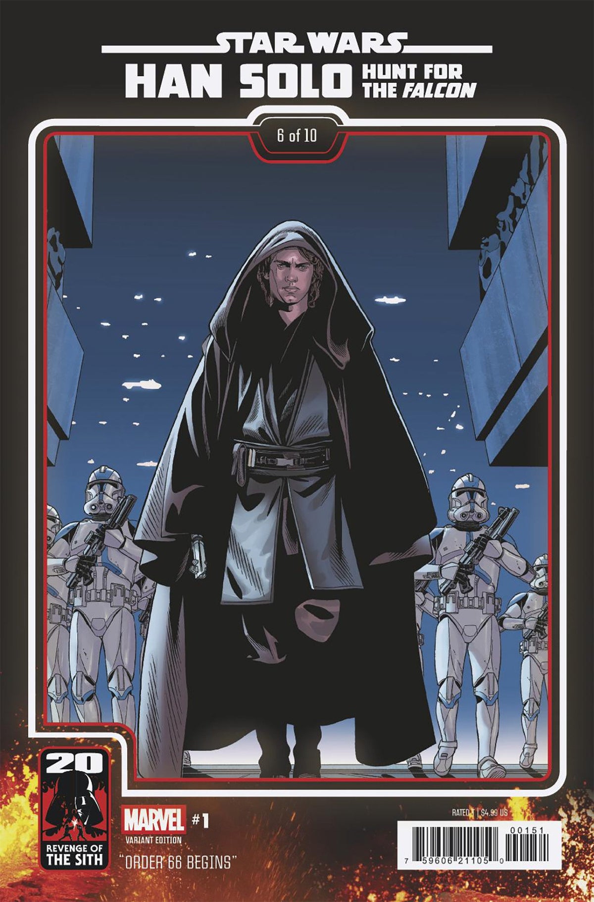 Stock Photo of Star Wars: Han Solo   Hunt For The Falcon #1 Chris Sprouse Revenge Of The Sith 20 Th Anniversary Variant Marvel Comics Comics sold by Stronghold Collectibles of Acadiana Lafayette, LA