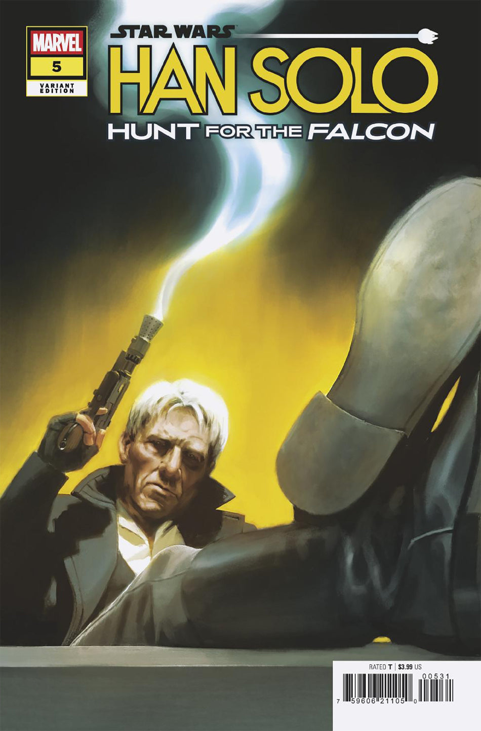 Stock Photo of  Star Wars: Han Solo   Hunt For The Falcon #5 Miguel Mercado Variant Marvel Comics Comics sold by Stronghold Collectibles of Acadiana Lafayette, LA