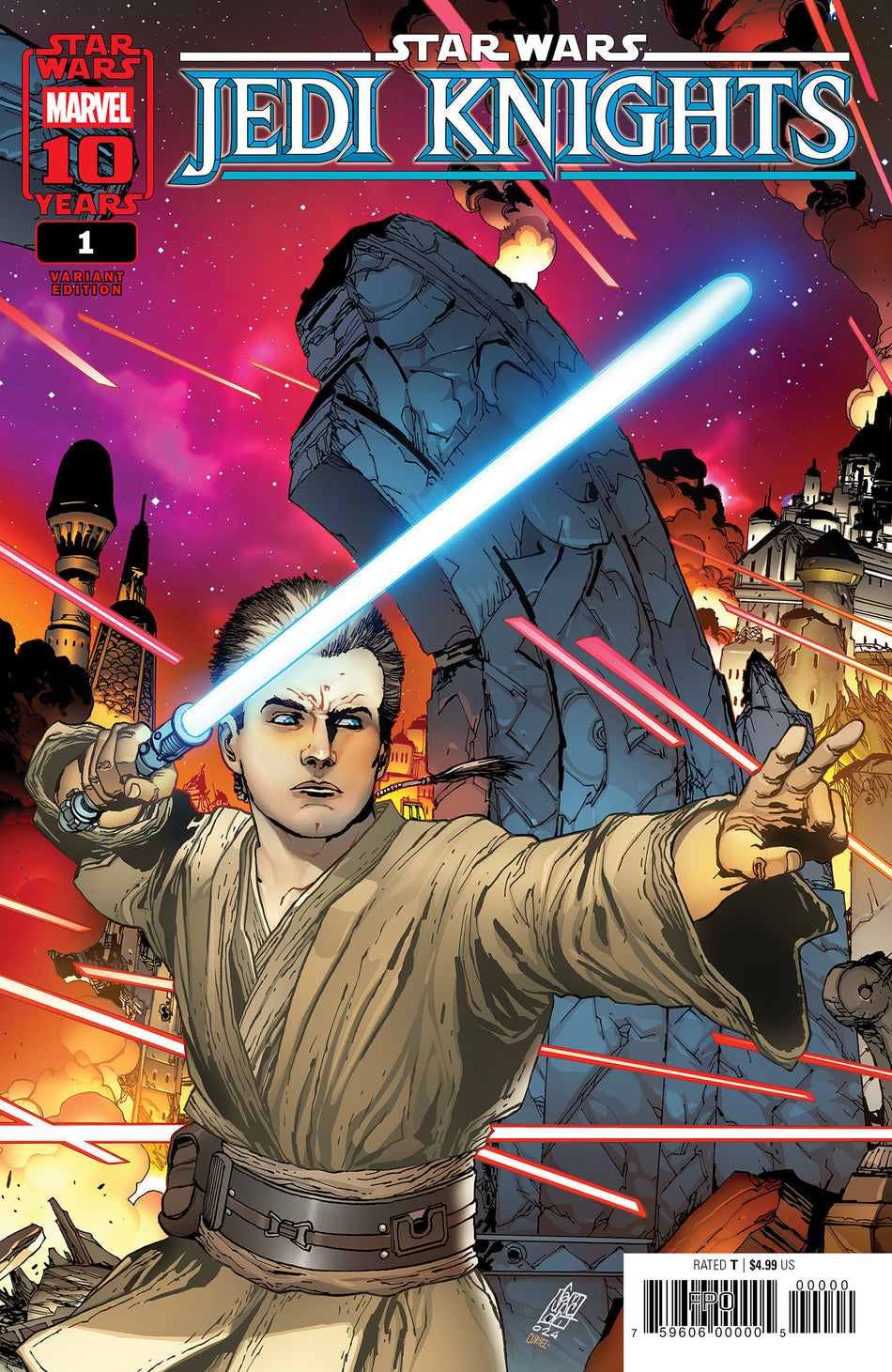 Stock Photo of Star Wars: Jedi Knights #1 Giuseppe Camuncoli Variant Marvel Comics Comics sold by Stronghold Collectibles of Acadiana Lafayette, LA
