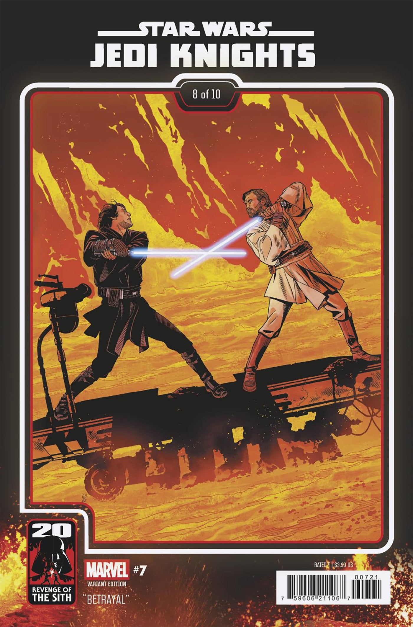 Stock Photo of Star Wars: Jedi Knights #7 Chris Sprouse Revenge Of The Sith 20 Th Anniversary Variant Marvel Comics Comics sold by Stronghold Collectibles of Acadiana Lafayette, LA