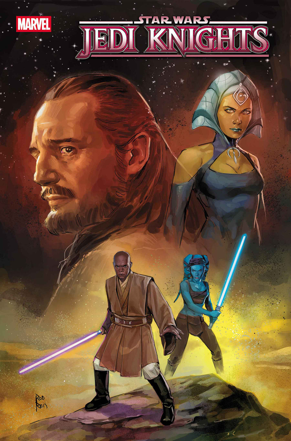 Stock Photo of Star Wars: Jedi Knights #7 Rod Reis Variant Marvel Comics Comics sold by Stronghold Collectibles of Acadiana Lafayette, LA