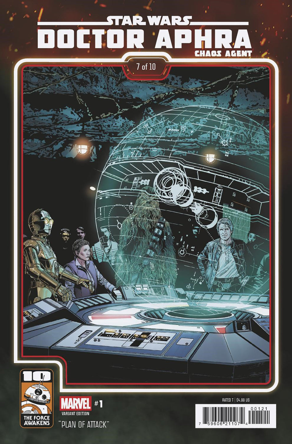 Stock Photo of Star Wars: Doctor Aphra - Chaos Agent #1 Chris Sprouse the Force Awakens 10th Anniversary Variant Marvel Comics Comics sold by Stronghold Collectibles of Acadiana Lafayette, LA